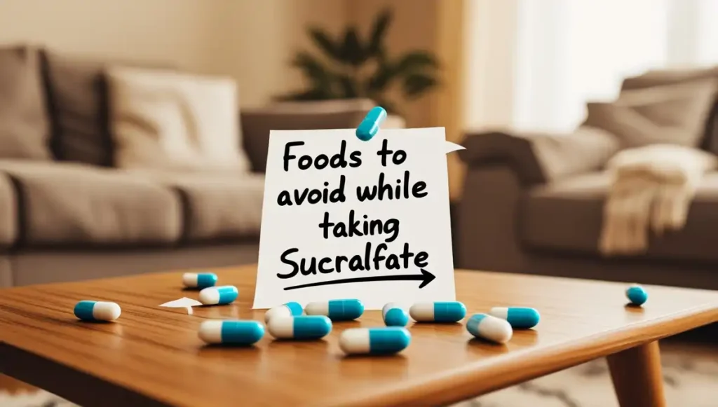 Foods to Avoid While Taking Sucralfate